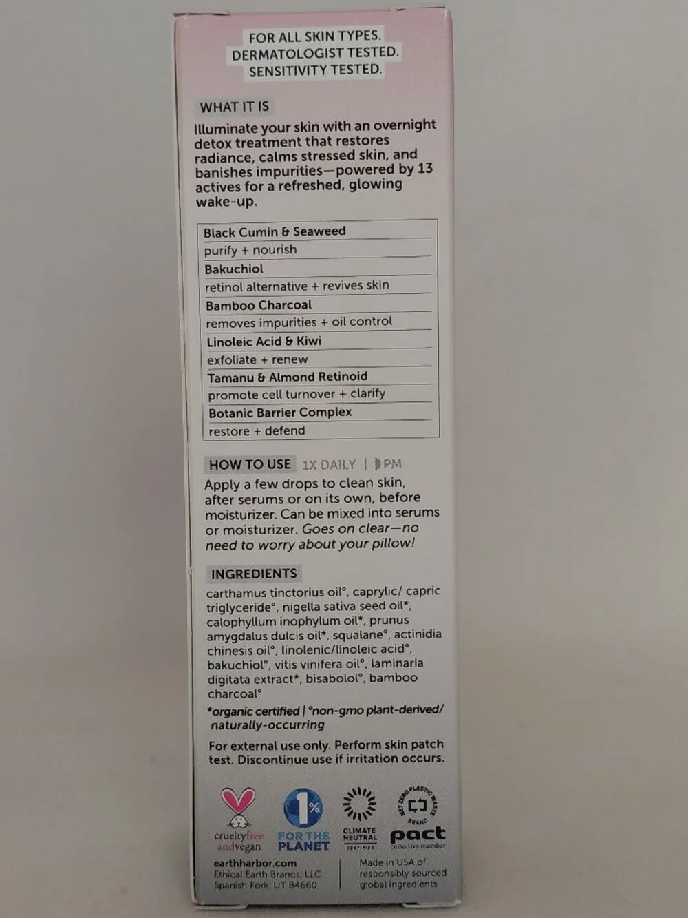 Earth Harbor - Obscura Ampoule Detoxifying Serum